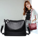 Soft Leather Shoulder Bag Casual Tote Messenger Vintage Handbag