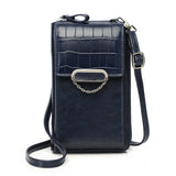 Women's Phone Bag Shoulder Wallet Leather Crossbody Purse