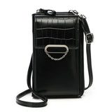 Women's Phone Bag Shoulder Wallet Leather Crossbody Purse