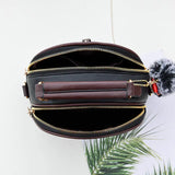 Personality Girl Leather Messenger Bag
