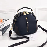 Personality Girl Leather Messenger Bag
