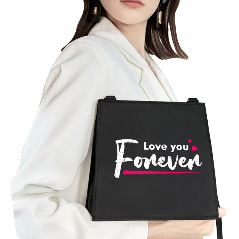 Women's Shoulder Bag with Personalized Pattern