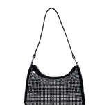 Diamonds Decoration Underarm Bag for Women Evening Shoulder Bag