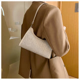 Diamonds Decoration Underarm Bag for Women Evening Shoulder Bag