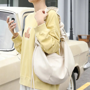 Women's Crossbody Bag Large Capacity Solid Ladies Handbags