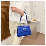 Patent PU Leather Underarm Shoulder Bag for Women Totes Handbag