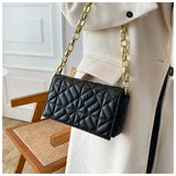 Women's Casual Shoulder Messenger Bag with Chains