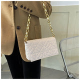Women's Casual Shoulder Messenger Bag with Chains
