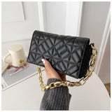 Women's Casual Shoulder Messenger Bag with Chains