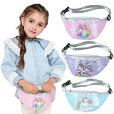 Unicorn Sequin Girls Waist Bag Fanny Pack