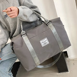 Unisex Fitness Sports Tote Bag Large Capacity Shoulder Bag