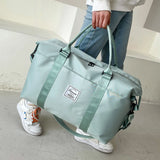 Unisex Fitness Sports Tote Bag Large Capacity Shoulder Bag