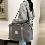 Unisex Fitness Sports Tote Bag Large Capacity Shoulder Bag