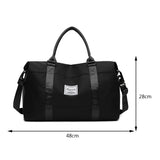 Unisex Fitness Sports Tote Bag Large Capacity Shoulder Bag