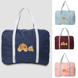 Bear Print Luggage Bag Toiletries Organizer for Outdoor Camping