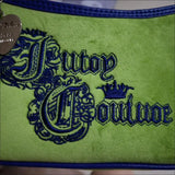 Green Velvet Armpit Bag Pendant Shoulder Bag