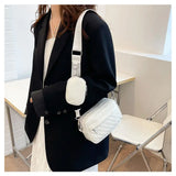 Women Shoulder Bag PU Leather Handbags Travel Bag Girls Waist Bags