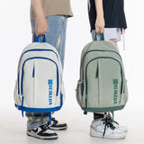 Vertical Zipper Women Backpack Men Travel Bag Unisex Waterproof Nylon