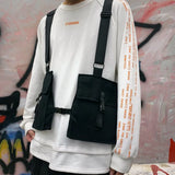 Tactical Chest Bag Unisex Streetwear Hip Hop Vest Bag