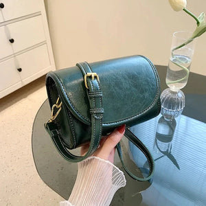 Vintage Leather Women's Shoulder Bag Purse Handbag