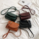Vintage Leather Women's Shoulder Bag Purse Handbag