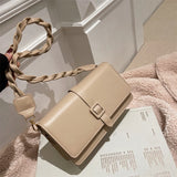 Vintage Flap Women's Shoulder Bag Handbag Crossbody Solid Purse
