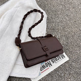 Vintage Flap Women's Shoulder Bag Handbag Crossbody Solid Purse