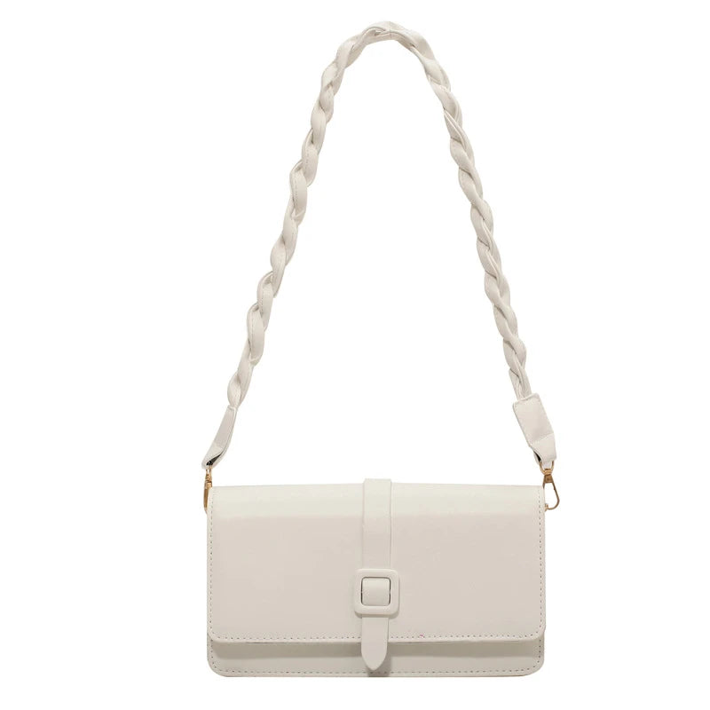 Vintage Flap Women's Shoulder Bag Handbag Crossbody Solid Purse