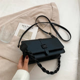 Vintage Flap Women's Shoulder Bag Handbag Crossbody Solid Purse