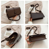 Vintage Flap Women's Shoulder Bag Handbag Crossbody Solid Purse