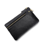 Vintage Leather Wallet Key Holder Organizer