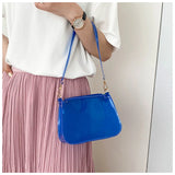 Vintage Jelly Clear Underarm Bag Women Shoulder Purse