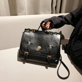 Vintage Style Women Backpacks Handbags Female Ladies Artificial Leather