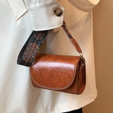 Bohemian PU Leather Women Shoulder Crossbody Bag