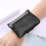 Vintage Leather Wallet with Key Holder Organizer