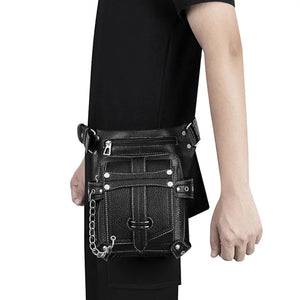 Gothic Steampunk Waist Bag Fanny Pack Thigh Leg Hip Purse Belt Bag