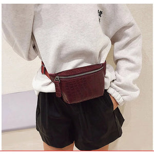 Women Waist Bag Fanny Pack Phone Pouch Girls Shoulder Chest Bags