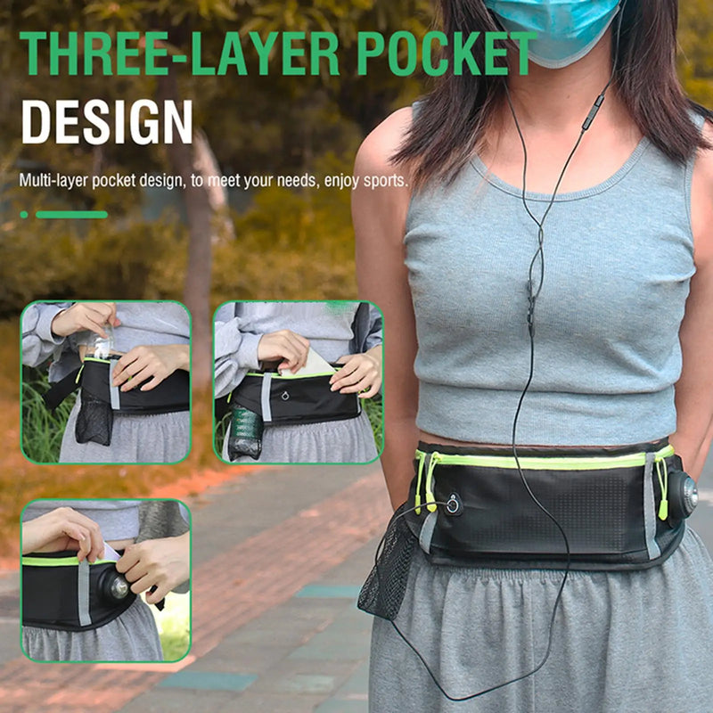 Waist Bag LED Lights Waterproof Night Lights for Running