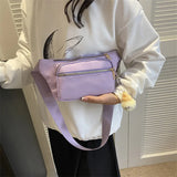 Leather Waist Bag for Women Travel Shoulder Fanny Pack Belt Purse
