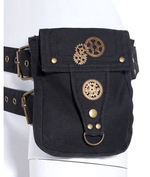 Steampunk Motorcycle Bag Waist Bag Crossbody Bag Leg Bag