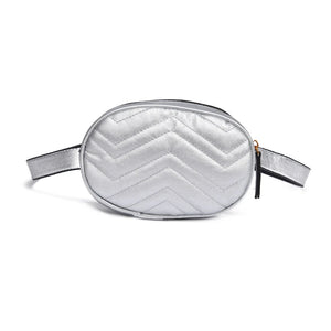 Waist Fanny Pack Women PU Leather Belt Zipper Phone Pouch Bag
