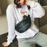 Leather Waist Pack Fanny Pack Money Wallet Outdoor Sports Bag