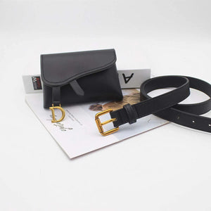 PU Leather Fanny Bag Waist Pack for Phone Pouch