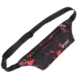Waterproof Waist Pack Slim Fanny Bag Travel Running Sports Belt Bag