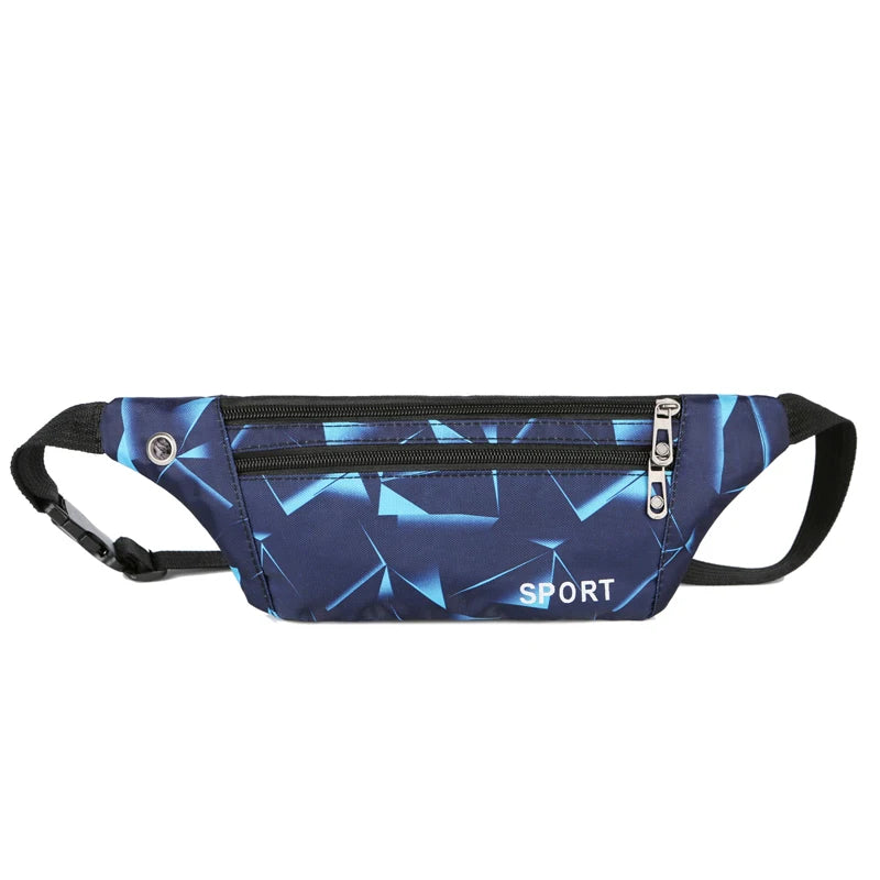 Waterproof Waist Pack Slim Fanny Bag Travel Running Sports Belt Bag