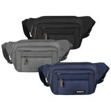 Water Resistant Waist Pouch Bum Bag Fanny Pack for Jogging Fishing Hiking