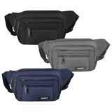 Water Resistant Waist Pouch Bum Bag Fanny Pack for Jogging Fishing Hiking
