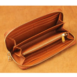 Women's Leather Wallet Phone Pocket Purse Long Money Bag