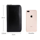 Women's Leather Wallet Phone Pocket Purse Long Money Bag