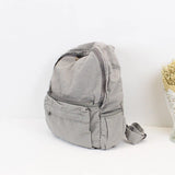 Canvas Backpack Student Schoolbag Mini Backpack Women